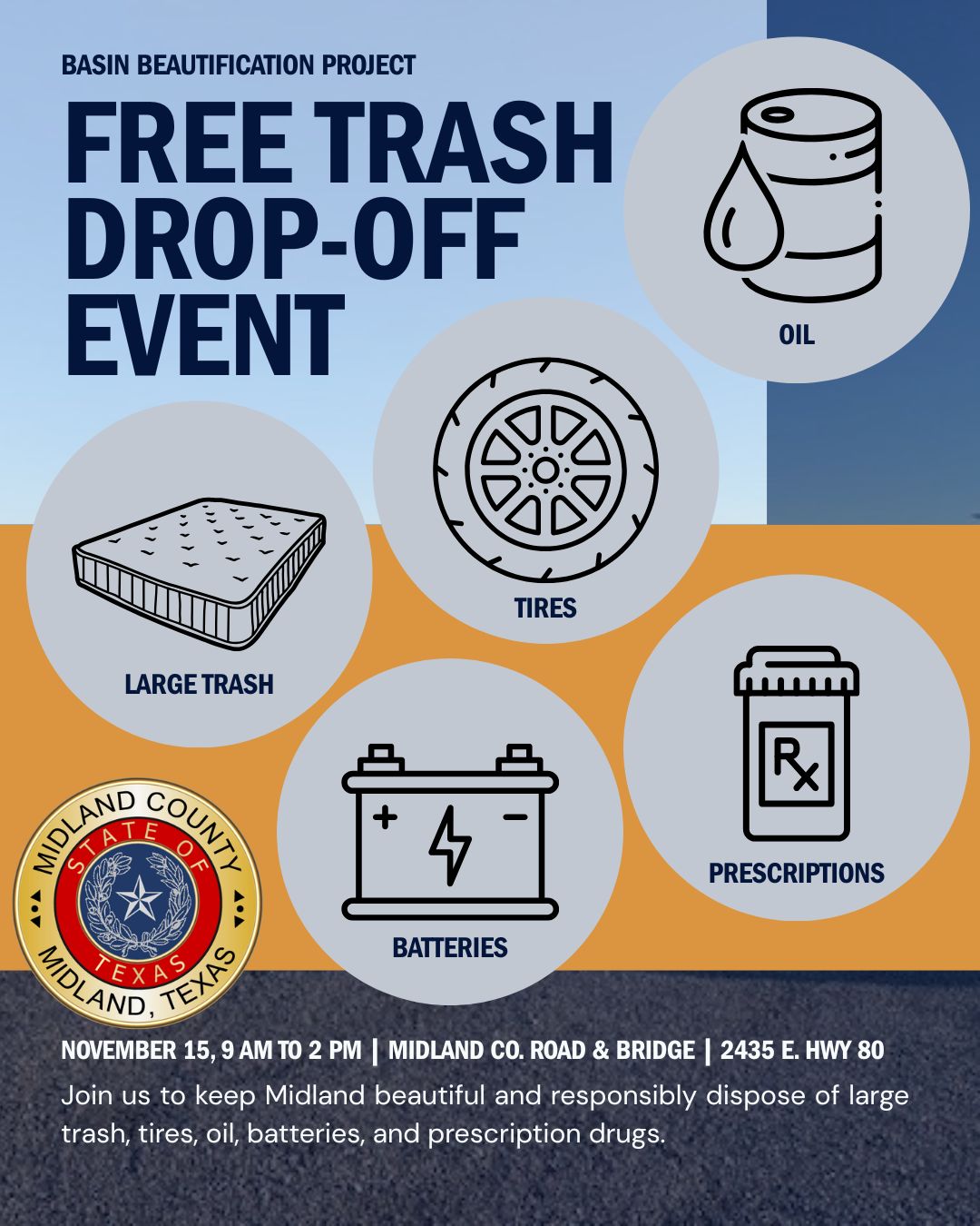 Free Trash Drop-Off Event